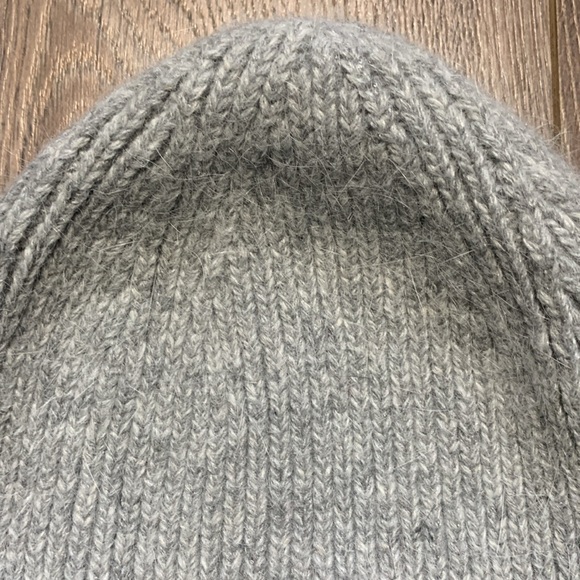 Angora/Wool Cable Knit Toque - Picture 12 of 15